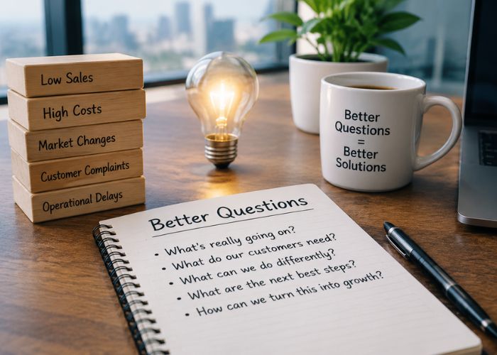 Every Business Challenge Is an Opportunity to Ask Better Questions