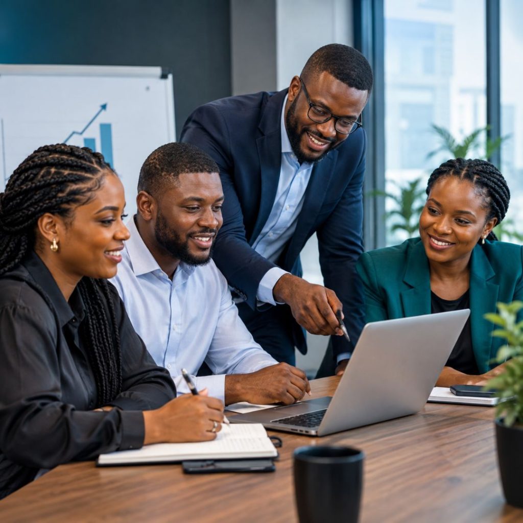 We develop people with the business in mind